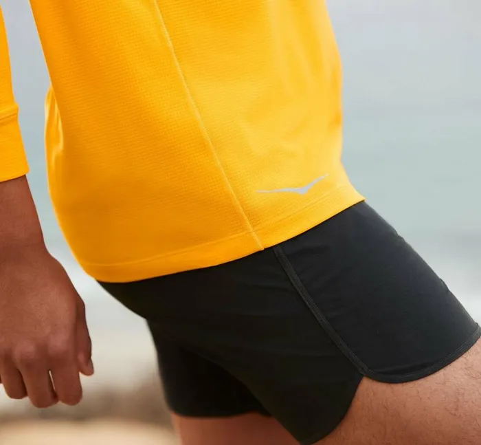 HOKA ONE ONE Tops Performance 34 Sleeve Saffron 8211 Men