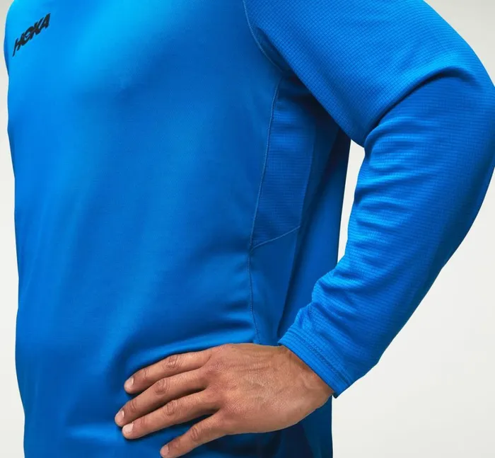 HOKA ONE ONE Tops Performance Long Sleeve Imperial Blue 8211 Men