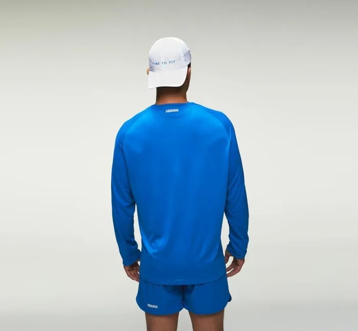 HOKA ONE ONE Tops Performance Long Sleeve Imperial Blue 8211 Men