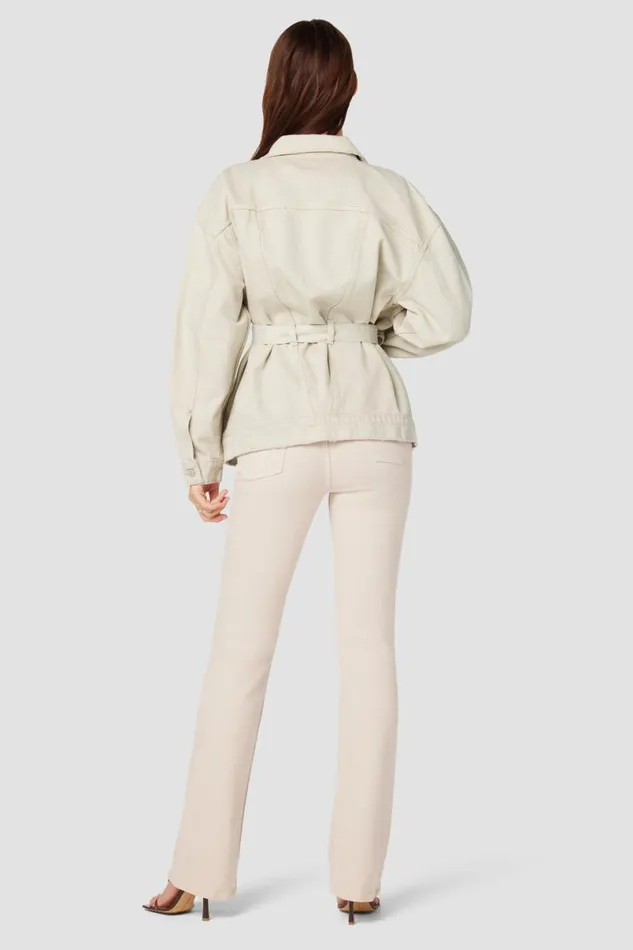 Hudson Jeans Jackets and Outerwear Women Denim Wrap Jacket Moonbeam Hudson Jeans Jackets and Outerwear Women Denim Wrap Jacket Moonbeam