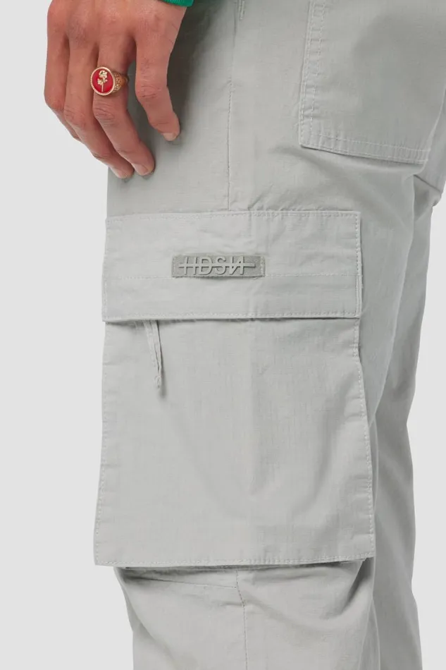 Hudson Jeans Pants Men Walker Cargo Kick Flare Ripstop Grey Hudson Jeans Pants Men Walker Cargo Kick Flare Ripstop Grey