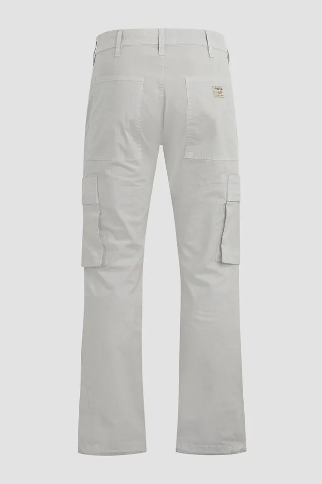 Hudson Jeans Pants Men Walker Cargo Kick Flare Ripstop Grey Hudson Jeans Pants Men Walker Cargo Kick Flare Ripstop Grey