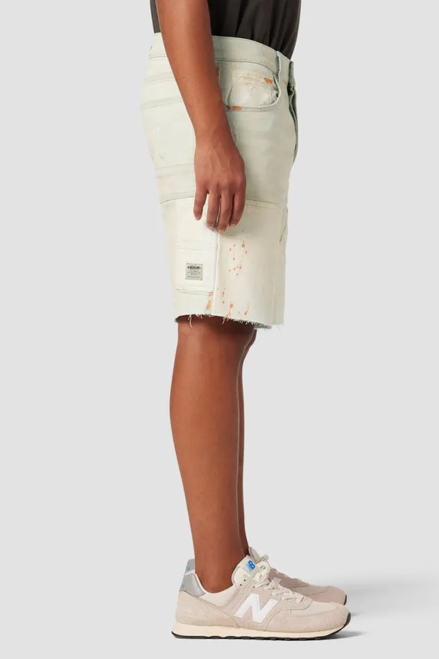 Hudson Jeans Shorts Men Carpenter Short Tan Painter Hudson Jeans Shorts Men Carpenter Short Tan Painter