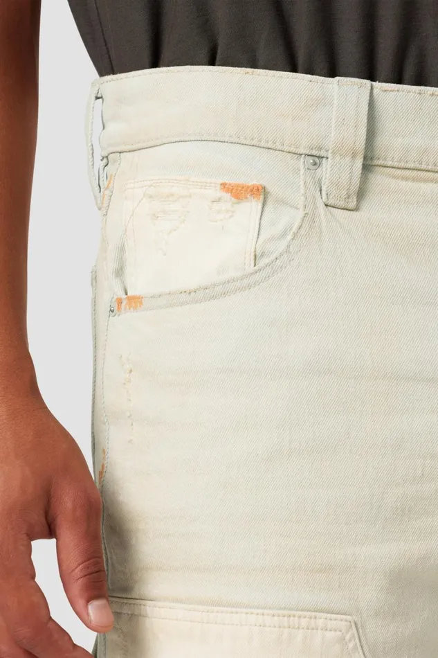 Hudson Jeans Shorts Men Carpenter Short Tan Painter Hudson Jeans Shorts Men Carpenter Short Tan Painter
