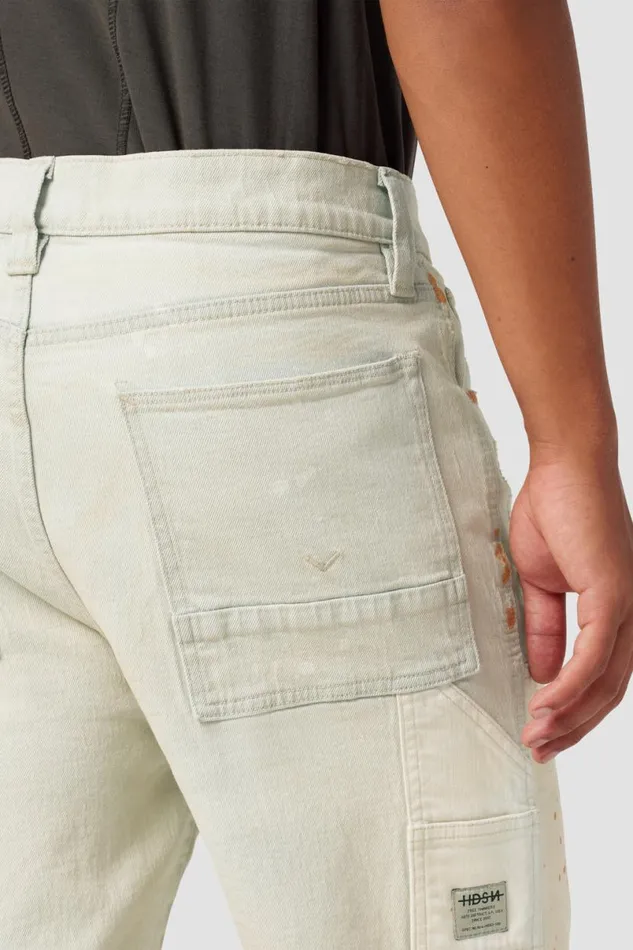 Hudson Jeans Shorts Men Carpenter Short Tan Painter Hudson Jeans Shorts Men Carpenter Short Tan Painter