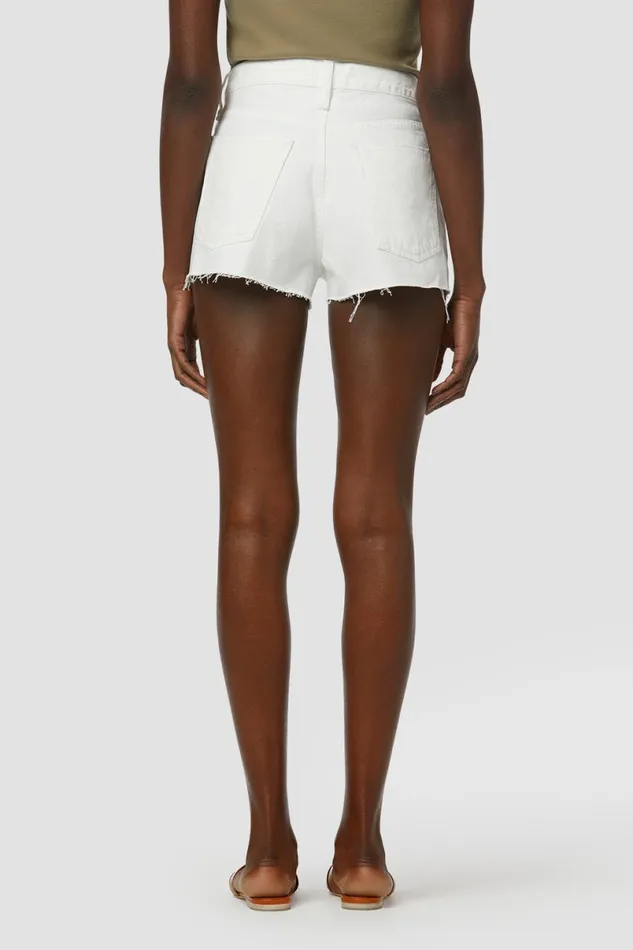 Hudson Jeans Shorts Women Lori HighRise Short Destructed White Hudson Jeans Shorts Women Lori HighRise Short Destructed White