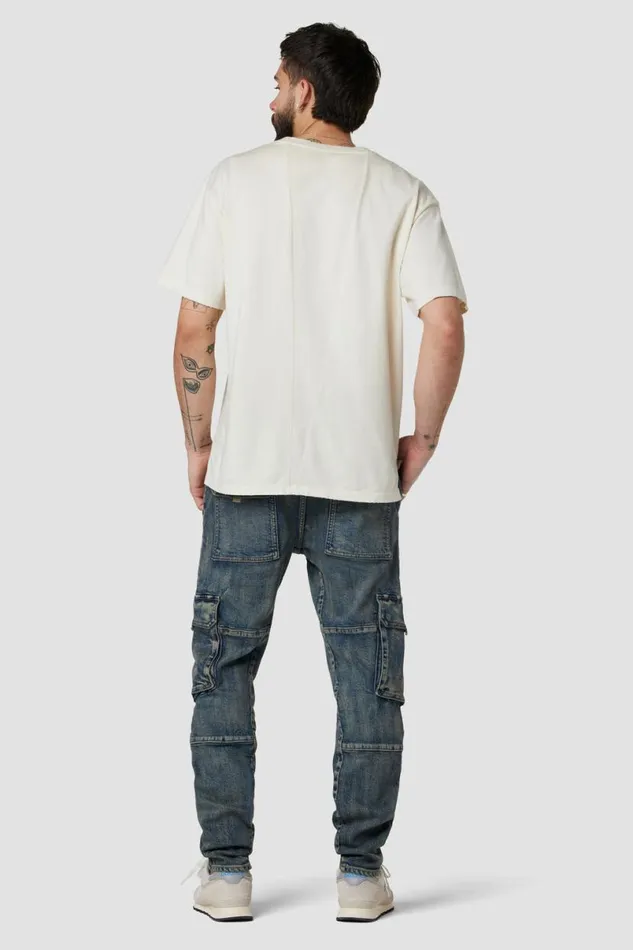 Hudson Jeans Skinny Men Zack Skinny Cargo Jean Light Stone Hudson Jeans Skinny Men Zack Skinny Cargo Jean Light Stone