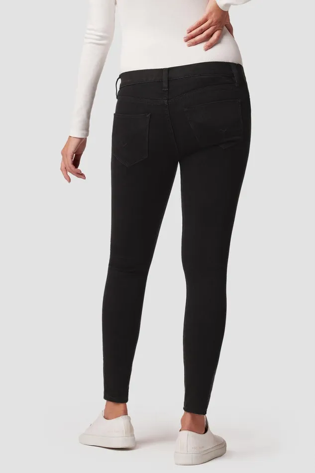 Hudson Jeans Skinny Women Nico Maternity Super Skinny Ankle Jean Black Hudson Jeans Skinny Women Nico Maternity Super Skinny Ankle Jean Black