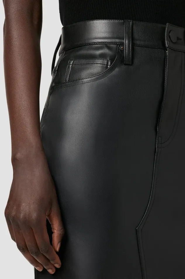 Hudson Jeans Skirts Women Reconstructed Skirt Black Hudson Jeans Skirts Women Reconstructed Skirt Black
