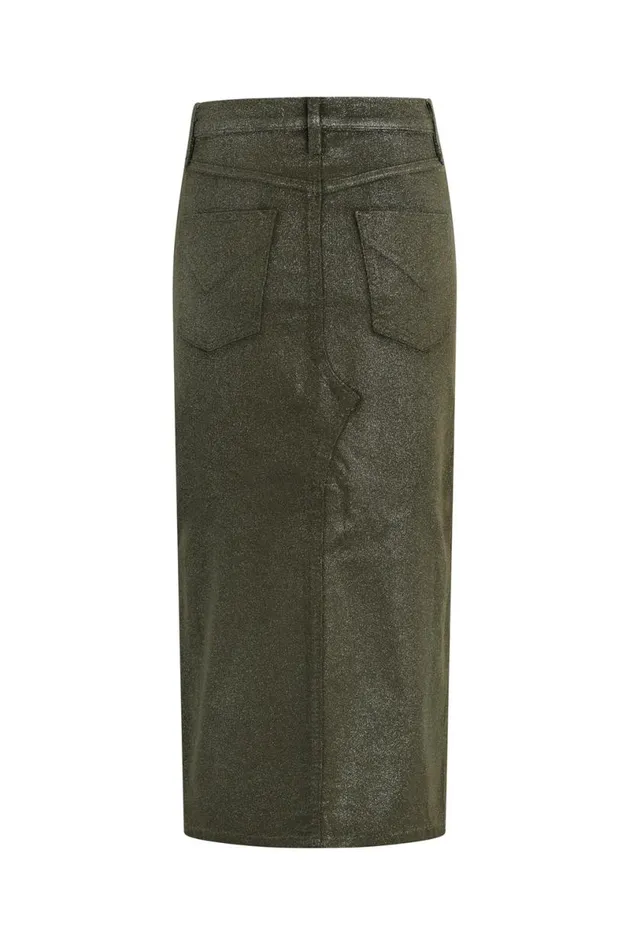Hudson Jeans Skirts Women Reconstructed Skirt Cypress Glitter Hudson Jeans Skirts Women Reconstructed Skirt Cypress Glitter