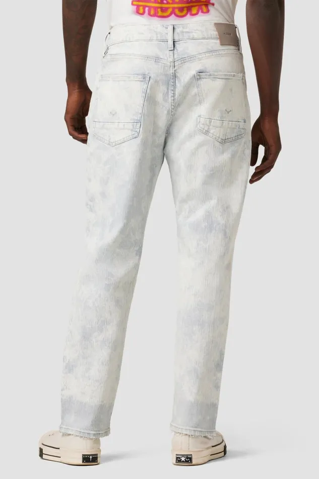 Hudson Jeans Straight Leg Men Reese Straight Leg Jean 32034 Inseam White Acid Hudson Jeans Straight Leg Men Reese Straight Leg Jean 32034 Inseam White Acid