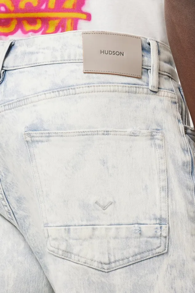 Hudson Jeans Straight Leg Men Reese Straight Leg Jean 32034 Inseam White Acid Hudson Jeans Straight Leg Men Reese Straight Leg Jean 32034 Inseam White Acid