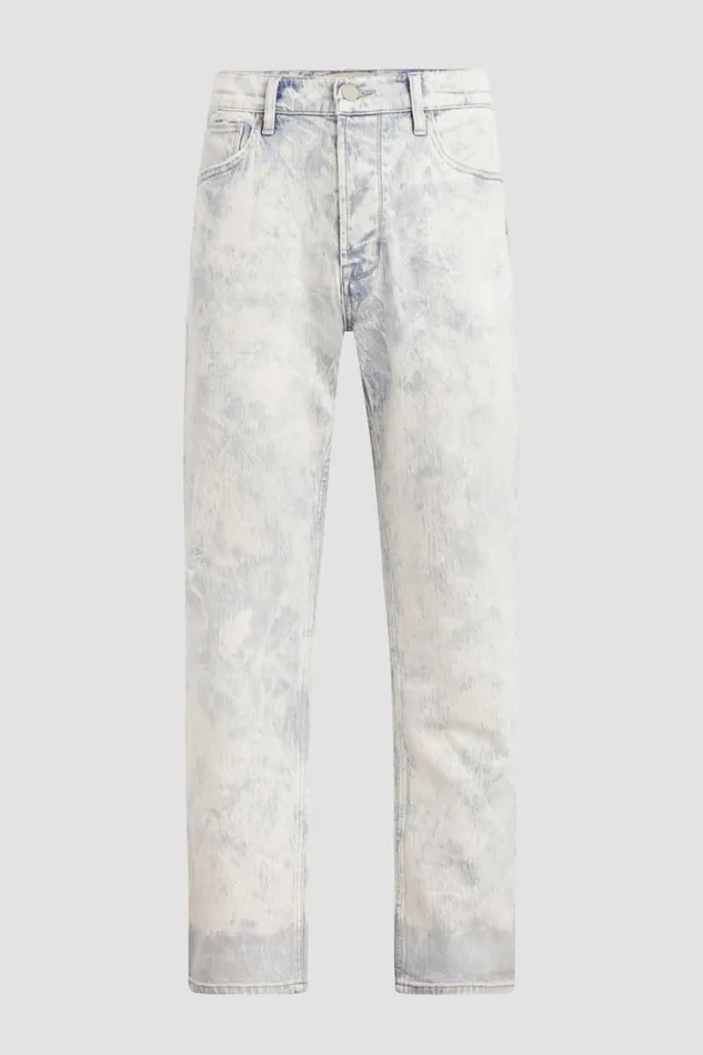 Hudson Jeans Straight Leg Men Reese Straight Leg Jean 32034 Inseam White Acid Hudson Jeans Straight Leg Men Reese Straight Leg Jean 32034 Inseam White Acid