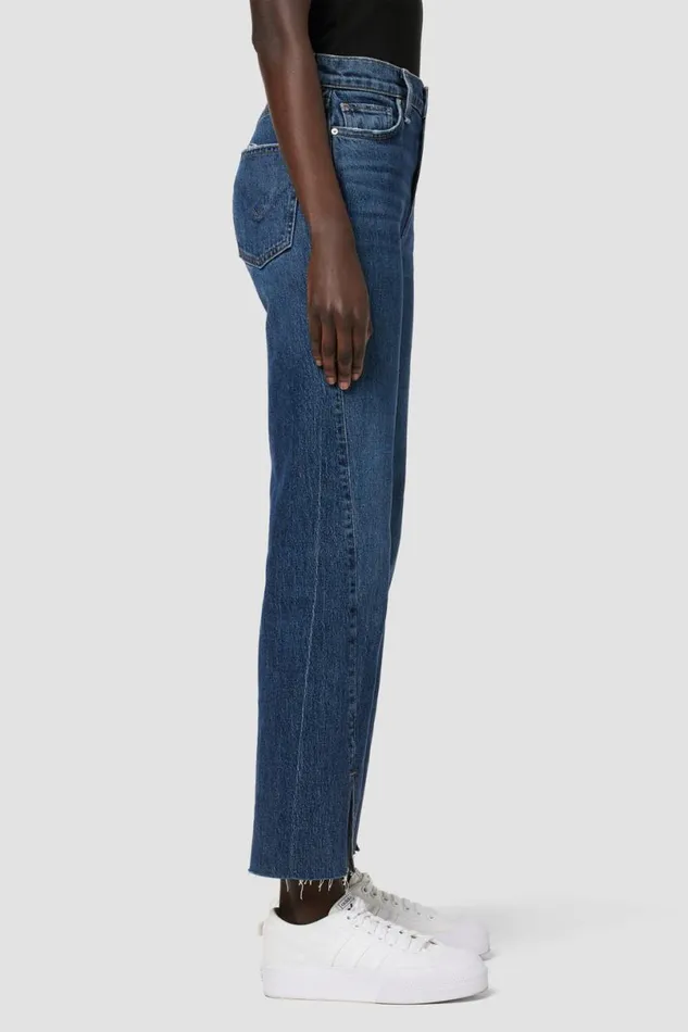Hudson Jeans Straight Women Remi HighRise Straight Ankle Forward Seam Petite Jean W Slit Hem Indigo Breeze Hudson Jeans Straight Women Remi HighRise Straight Ankle Forward Seam Petite Jean W Slit Hem Indigo Breeze