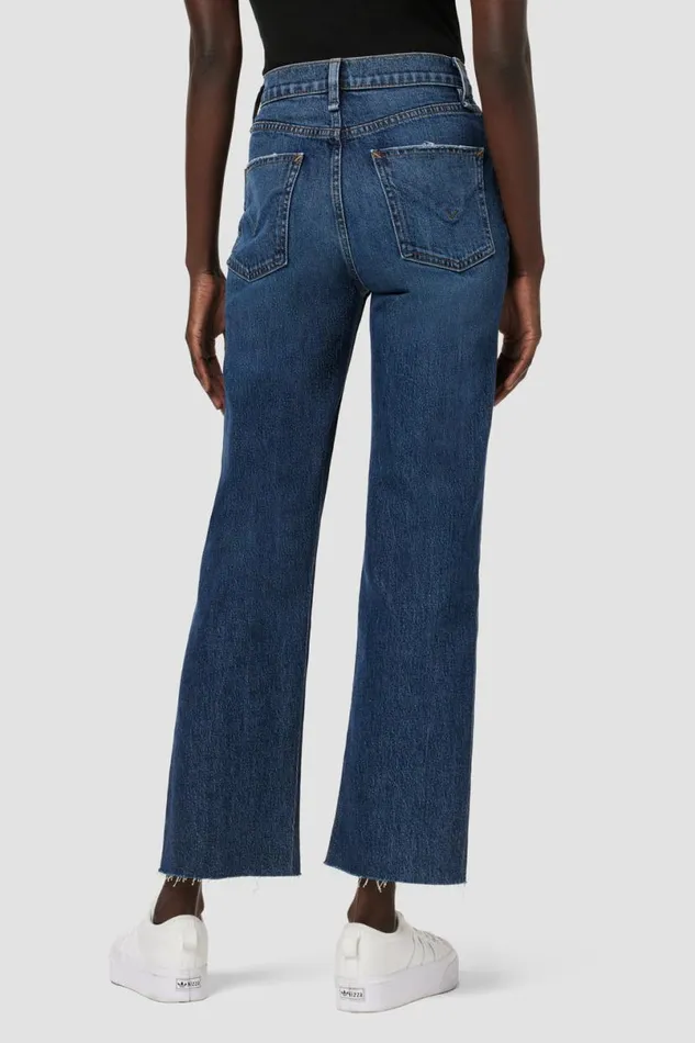 Hudson Jeans Straight Women Remi HighRise Straight Ankle Forward Seam Petite Jean W Slit Hem Indigo Breeze Hudson Jeans Straight Women Remi HighRise Straight Ankle Forward Seam Petite Jean W Slit Hem Indigo Breeze