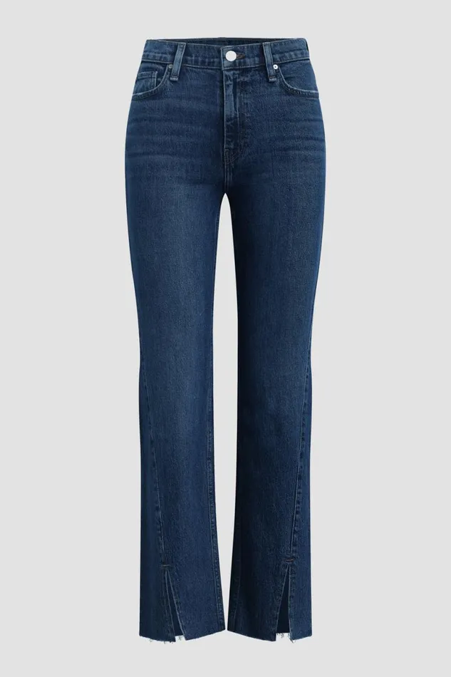Hudson Jeans Straight Women Remi HighRise Straight Ankle Forward Seam Petite Jean W Slit Hem Indigo Breeze Hudson Jeans Straight Women Remi HighRise Straight Ankle Forward Seam Petite Jean W Slit Hem Indigo Breeze