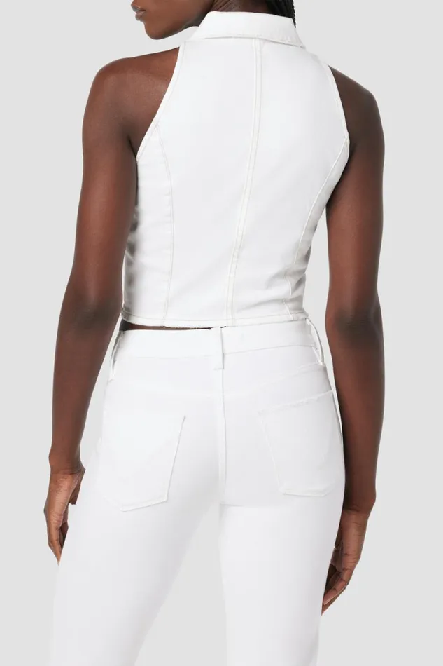 Hudson Jeans Tops and Sweaters Women Halter Vest White Hudson Jeans Tops and Sweaters Women Halter Vest White