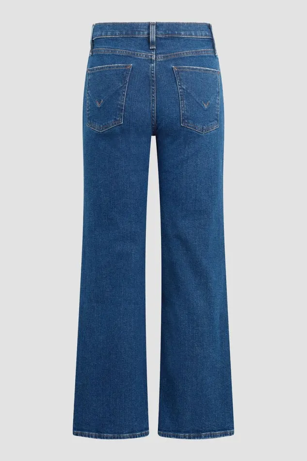 Hudson Jeans Wide Leg Women Rosie Pleated HighRise Wide Leg Jean Rocky Blue Hudson Jeans Wide Leg Women Rosie Pleated HighRise Wide Leg Jean Rocky Blue