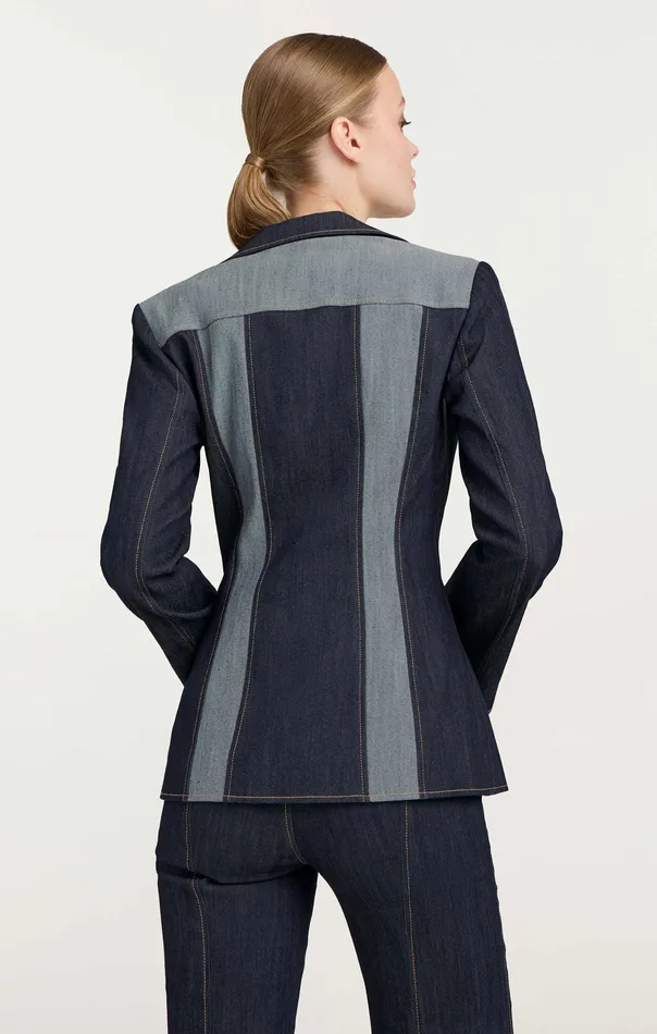 Jackets and Blazers Celie Blazer Indigo 8211 Cinq Sept Women
