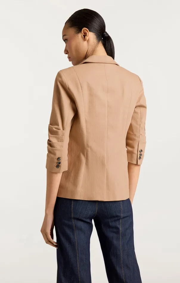 Jackets and Blazers Denim Khloe Blazer Sahara Cinq Sept Women
