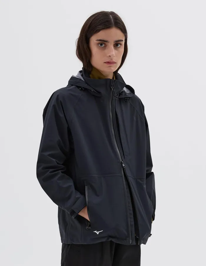 Jackets and Coats Women Margaret Howell Mizuno Rain Jacket Black