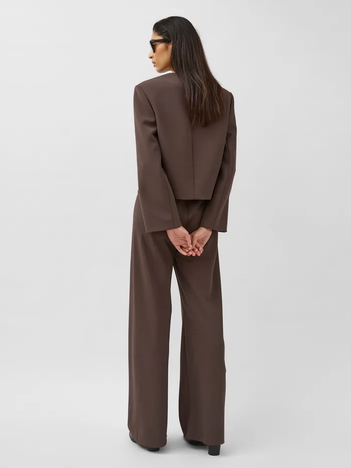 Jackets Women The UNDONE Harris Tapper 8211 Tilmens Blazer in Brown Umber