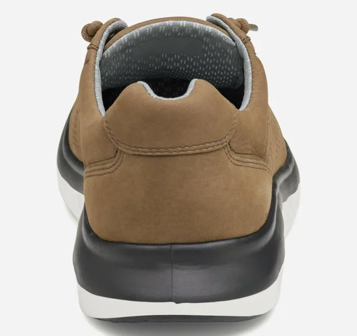 Johnston and Murphy LaceUps Men Activate UThroat Light Brown Nubuck