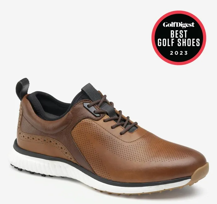 Johnston and Murphy LaceUps Men XC4reg H1Luxe Hybrid Tan Waterproof Full Grain