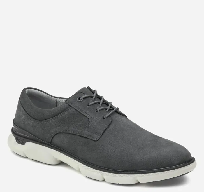 Johnston and Murphy LaceUps Men XC4reg Tanner Plain Toe Dark Gray Nubuck