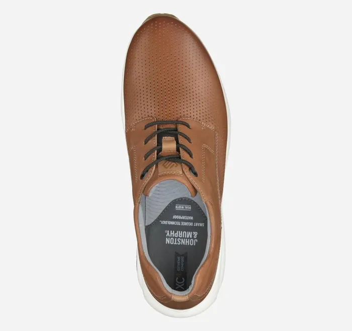 Johnston and Murphy LaceUps Men XC4reg TR3Luxe Hybrid Tan Waterproof Full Grain Johnston and Murphy LaceUps Men XC4reg TR3Luxe Hybrid Tan Waterproof Full Grain