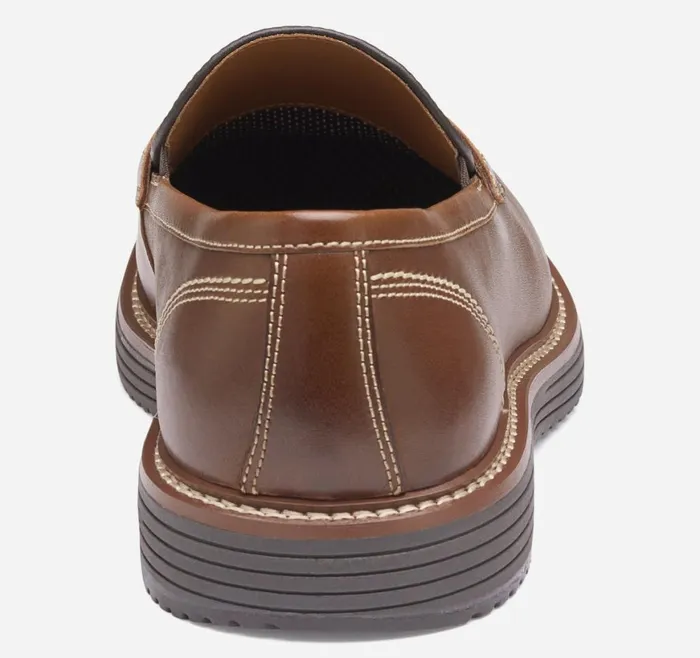 Johnston and Murphy SlipOns Men Upton Penny Tan Full Grain