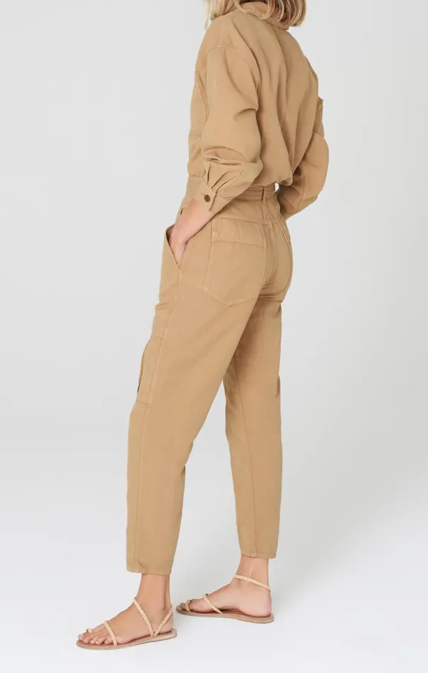 Jumpsuits Women Citizens Of Humanity Willa Utility Jumpsuit In Brown Sugar Brown Sugar