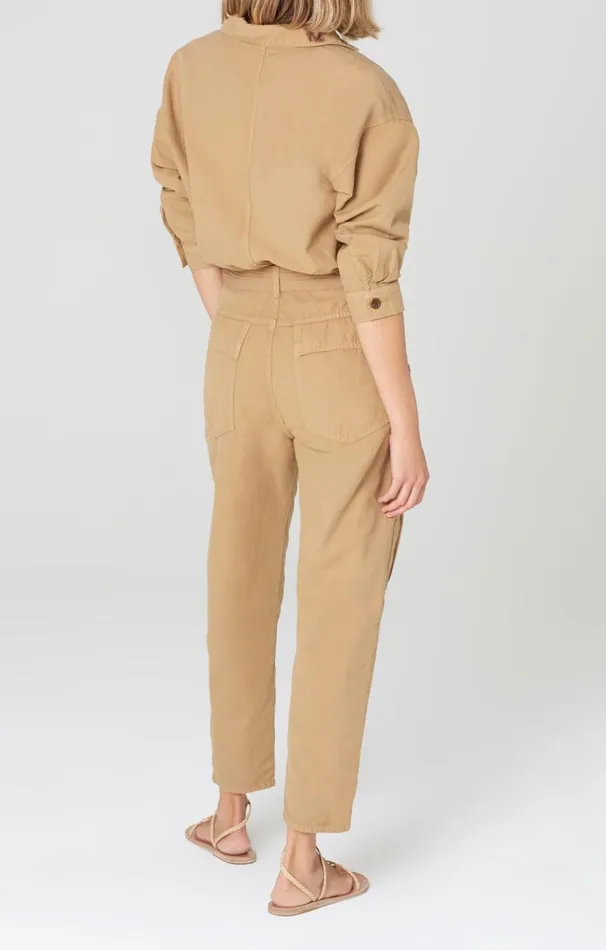 Jumpsuits Women Citizens Of Humanity Willa Utility Jumpsuit In Brown Sugar Brown Sugar