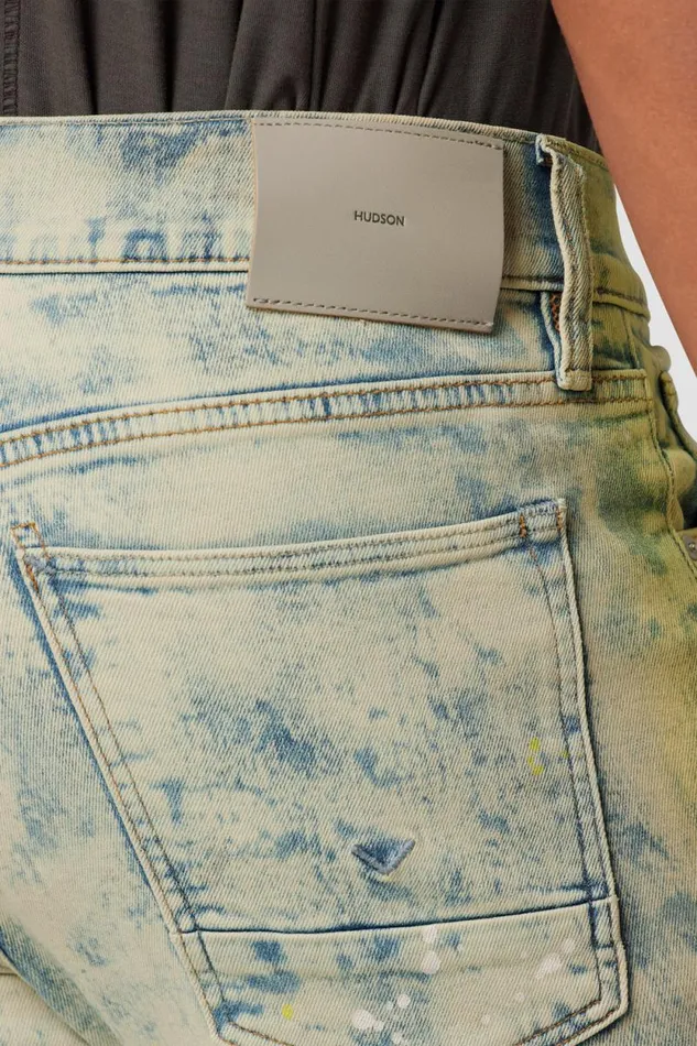 Kick Flare Men Hudson Jeans Walker Kick Flare Jean Citrus Pop Kick Flare Men Hudson Jeans Walker Kick Flare Jean Citrus Pop