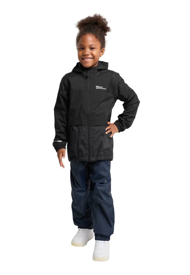 Kids Jack Wolfskin 3in1 Jackets RAINY DAYS 2L JKT K 8211 Granite Black 116 8211 Kids Rain Jacket Kids Jack Wolfskin 3in1 Jackets RAINY DAYS 2L JKT K 8211 Granite Black 116 8211 Kids Rain Jacket