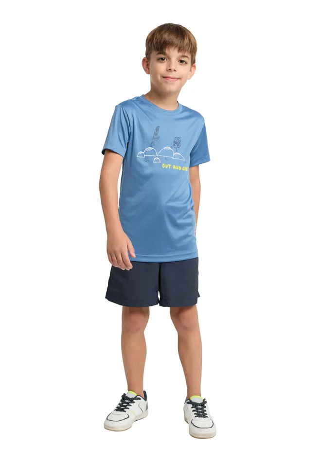 Kids Jack Wolfskin Casual Trousers SUN SHORTS K 8211 Night Blue 128 8211 Kids Shorts