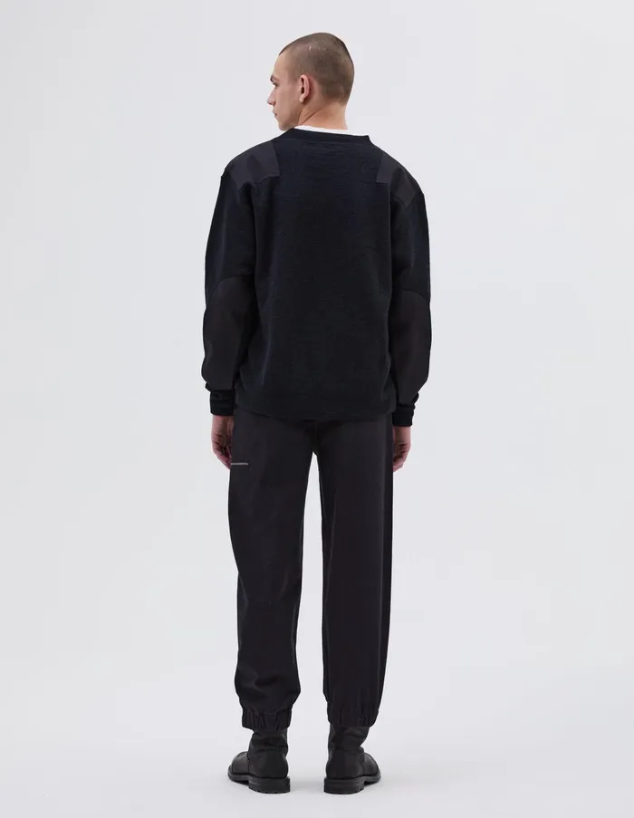 Knitwear Men Margaret Howell Mhl Woven Patch Crew Ink