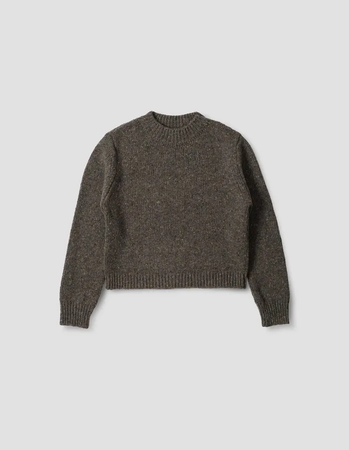 Knitwear Women Margaret Howell Donegal Crew Neck Bracken