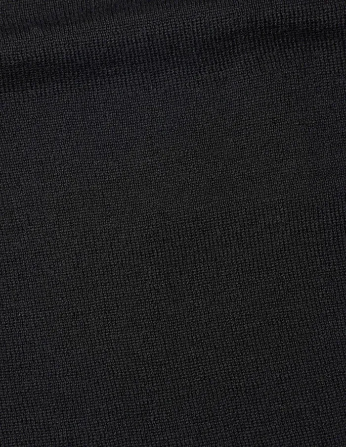 Knitwear Women Margaret Howell Mhl Half Zip Slipover Black