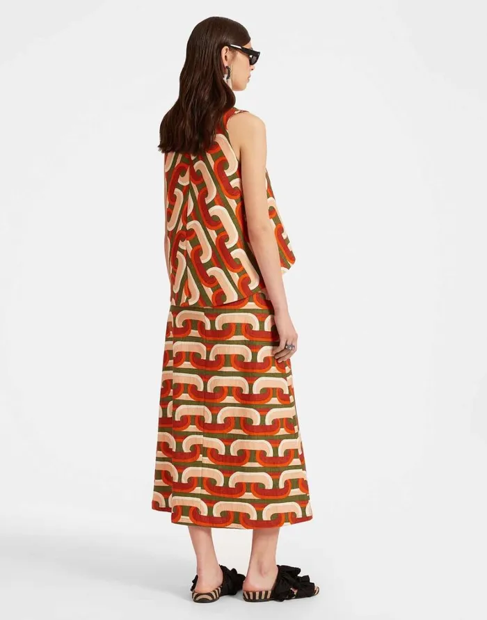 La Double J ALong Skirt Prometheus Pale Pink Women Skirts La Double J ALong Skirt Prometheus Pale Pink Women Skirts