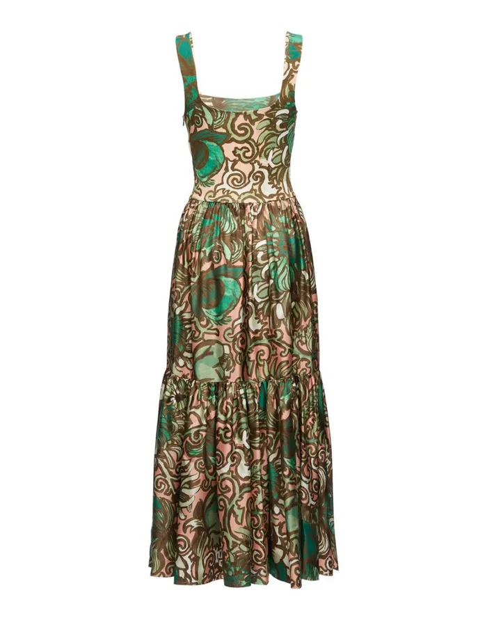 La Double J Capri Dress Anemone Pink Women Dresses La Double J Capri Dress Anemone Pink Women Dresses