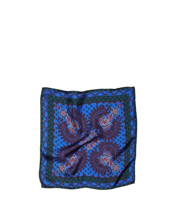 La Double J Folky Hearts Foulard 45X45 Folky Hearts Blue Women Foulards and Scarves La Double J Folky Hearts Foulard 45X45 Folky Hearts Blue Women Foulards and Scarves