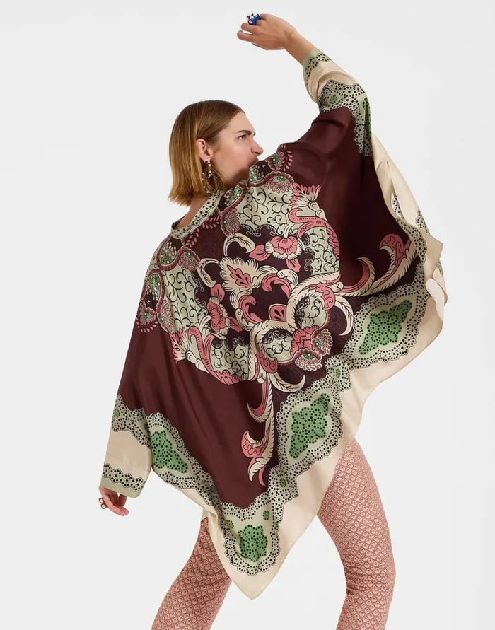 La Double J Foulard Shirt Portal Place Brown Women Shirts and Tops