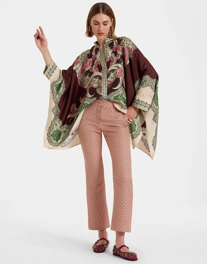 La Double J Foulard Shirt Portal Place Brown Women Shirts and Tops La Double J Foulard Shirt Portal Place Brown Women Shirts and Tops