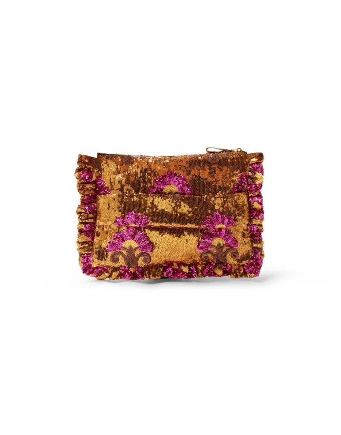 La Double J Hand Pochette Bronze Women Bags and Pochettes La Double J Hand Pochette Bronze Women Bags and Pochettes