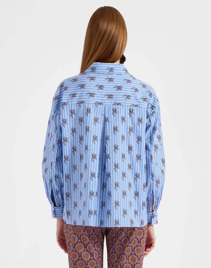 La Double J Poet Shirt Gryphos Light Blue Women Shirts and Tops La Double J Poet Shirt Gryphos Light Blue Women Shirts and Tops