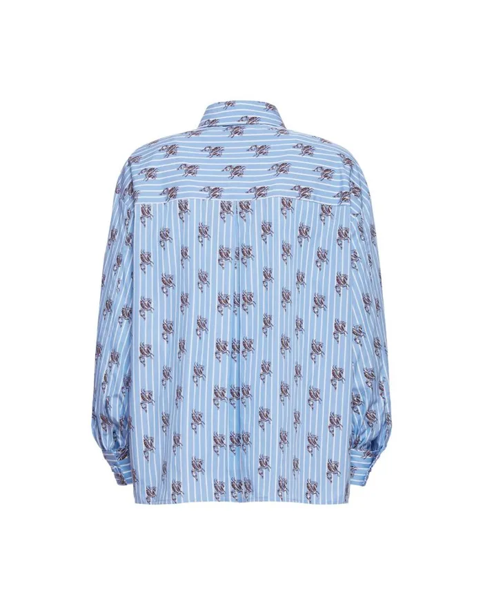 La Double J Poet Shirt Gryphos Light Blue Women Shirts and Tops La Double J Poet Shirt Gryphos Light Blue Women Shirts and Tops