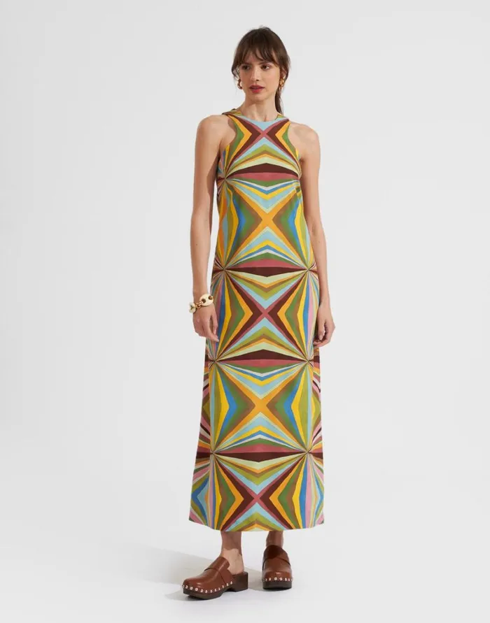 La Double J Racer Dress Placed Rainbow Place Women Dresses