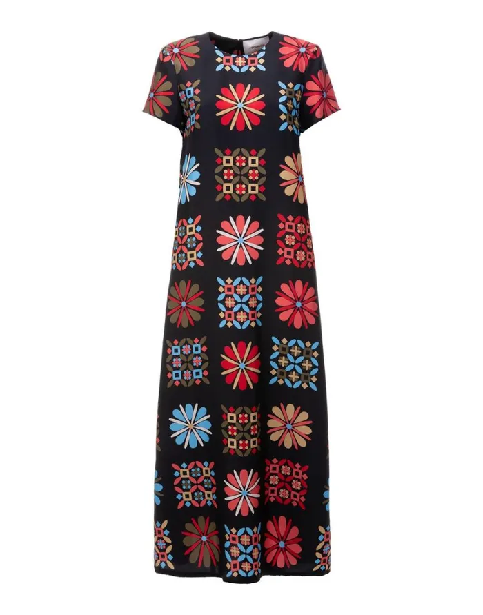 La Double J Swing Dress Vetrata Grande Women Dresses La Double J Swing Dress Vetrata Grande Women Dresses
