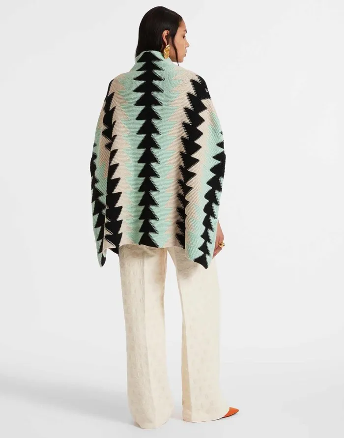 La Double J Trine Cape Mint Women Knitwear La Double J Trine Cape Mint Women Knitwear